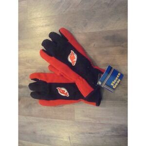 NEW JERSEY DEVILS WINTER GLOVES 90S SKI INSULATED   VINTAGE L7